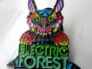 ZPs Electric Forest US Festival Pin Badge Owl