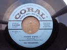 Doo Wop R&B 45 The Enchanters Coral-61832 There Goes ( A Pretty Girl) Blue Promo