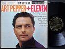 ART PEPPER + Eleven LP CONTEMPORARY S7568 US 1959 DG ST Marty Paich Bud Shank