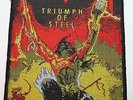 Manowar, Triumph of Steel Patch, 1992, rar, rare