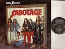 BLACK SABBATH sabotage LP EX/VG+ 9119 001 uk nems 1975 with textured cover