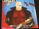 RAZOR - Shotgun Justice LP - WAR ON Kanada-Import - VINYL SPEED / THRASH METAL