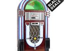Jukebox vintage multimédia lecteur vinyle platine CD Bluetooth USB SD AUX FM