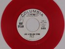 BOB DYLAN: Like A Rolling Stone USA Columbia RED WAX DJ Promo 45 NM