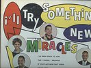 *RARE*MIRACLES I'LL TRY SOMETHING NEW LP Tamla T 230 White Label Smoky Robinson