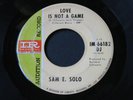 Sam E Solo   Love is Not A Game / Tears Keep   Imperial northern soul 45 HEAR