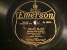 78:EMERSON  10326 -NOBLE SISSLE-EUBIE BLAKE /AL BERNARD -ERNIE HARE -CRAZY BLUES