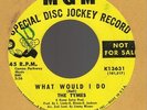 THE TYMES What Would I Do M-G-M DEMO EX+