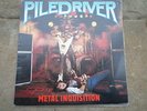 Piledriver Lp Metal Inquisition Cobra Records 1001