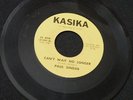 NORTHERN SOUL Paul Sindab - Can't Wait No Longer - Kasika