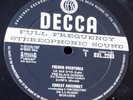 DECCA SXL 2263 ED 1 WBg UK PRES FRENCH OVERTURES ANSERMET OSR RARE