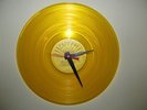 SUN RECORDS-GOLD/YELLOW VINYL LP CLOCK--GREAT GIFT *FREE SHIPPING -