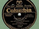 JAZZ 78 : THE HALFWAY HOUSE DANCE ORCHESTRA ON COLUMBIA 1041-D