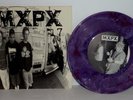 MXPX 17 LP Record Vinyl Purple With White Swirl 7'' Tooth and Nail Punk Rock