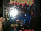 EXODUS, FABULOUS DISASTER, LP, 1988 PLUS PATCH...MUSIC FOR NATIONS RECORDS...