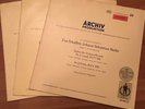 ARCHIV RED STEREO 198186-8 FOURNIER BACH: SUITES FOR SOLO CELLO 1-6 3 LP RARE NM
