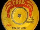 Derrick Morgan Hard Time/Roy Richards Death Rides A Horse  Crab 28 Label 45rpm