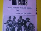 THE OUTCASTS - JUST ANOTHER TEENAGE REBEL - GOOD VIBRATIONS GOT5 PINK SLEEVE