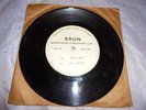 RARE 1960s ROY ORBISON 1-SIDED BRON ACETATE DEMONSTRATION DISC 45 