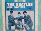 BEATLES And I Love Her 45 rpm PICTURE SLEEVE ONLY Capitol 1964 West Coast