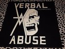 VERBAL ABUSE LP JUST AN AMERICAN BAND 1983 1ST PRESS FOWL RECORDS RARE PUNK KBD