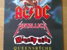Monsters of Rock - 1991 -  Programme - AC/DC - Metallica - Motley Crue -