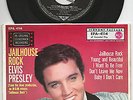 Elvis Presley 7“ 45 EP Jailhouse Rock D Rare Laminated Cover 1958/1959 TOP