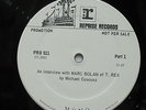 An Interview With Marc BOLAN of T. REX 1972 US Promo Only MONO LP Reprise MINTY
