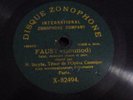 BEYLE / Faust - Carmen    / DISQUE ZONOPHONE