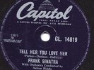 Frank Sinatra mit Nelson Riddle : Witchcraft + Tell her you love her