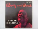 BILLIE HOLIDAY BODY AND SOUL RARE 1957 DG MONO JAZZ LP VERVE 8197 CLEF TRUMPETER