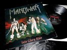 Manowar - Into Glory Ride LP Vinyl 1983 Music For Nations Original UK Press Top