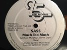 SASS Much Too Much OG 95 West disco boogie 12