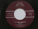 TOMMY WILLS I've Been Drinkin' / Mambo Lil Club Miami R&B 45 HEAR