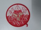 Black Sabbath Born Again circular round VERY RARE VINTAGE patch Sew On (LAST 1)