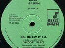 Gregory Isaacs - Mr Know It All UK DEB Music 12