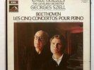 EMIL GILELS, SZELL - BEETHOVEN the 5 piano concertos EMI 5xLPs box EX++