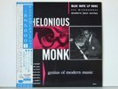 Thelonius Monk Genius of Modern Music Blue Note 10