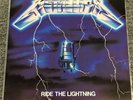 METALLICA - Ride The Lightning - Vinyl 1984 Orig. US Elektra Press -VG RARE