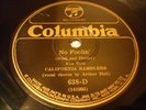 JAZZ CALIFORNIA RAMBLERS No Foolin' COLUMBIA 638