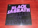 BLACK SABBATH MASTER OF REALITY LP VINYL RECORD ALBUM WWA 008