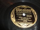 CASEY BILL WELDON VOCALION 03330 BLUES 78 RPM RECORD - FRONT DOOR BLUES- LISTEN