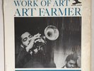Jazz LP ART FARMER “Work of Art” on NEW JAZZ mono ’62 orig RVG shrink   NICE