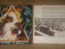 DEF LEPPARD HYSTERIA album VINYL LP  w/ORIGINAL PHOTO SLEEVE record NEAR MINT-