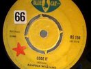 Rare original Blue Cat label The Slickers Frying Pan/Ranfold Williams Code It 45
