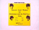 BEATLES From Then To You - reissue of rare UK Apple 1970 Xmas flexidiscs LP