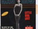 MAXINE BROWN Little Girl Lost RARE France EP french northern soul w/ LANGUETTE