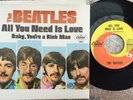 The Beatles - All You Need Is Love / Baby You're A Rich Man - VG++ 45 w Pict Slv