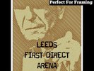 Leonard Cohen live concert Leeds Arena 7th September 2013 A4 size poster print