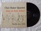 * Chet Baker Quartet LP Jazz At Ann Arbor PACIFIC JAZZ orig MONO DG